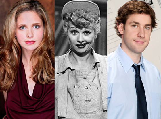 Sarah Michelle Gellar, Lucille Ball, John Krasinski Sarah Michelle Gellar, Lucille Ball, John Krasinski